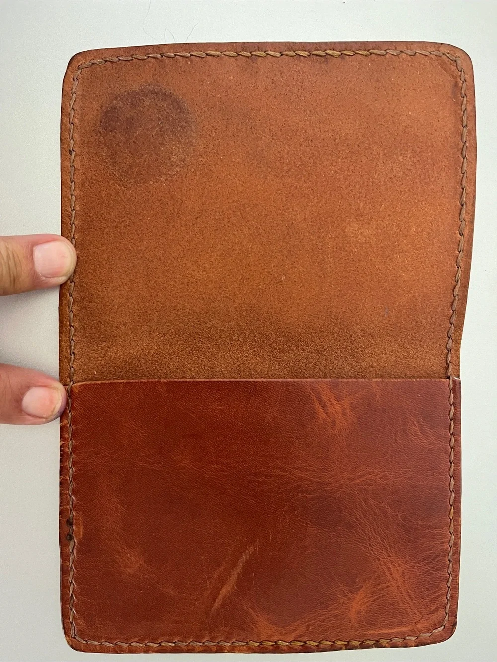 Brown Card & Key Holder